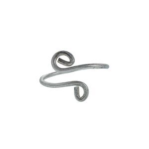 Estate Sterling Silver 925 Twisted Wire Ring Size 3.5